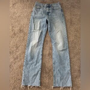 Madewell 90s straight Leg Jeans size 25
